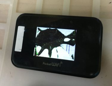Pocket Wi-Fi 809SH 液晶破損 修理