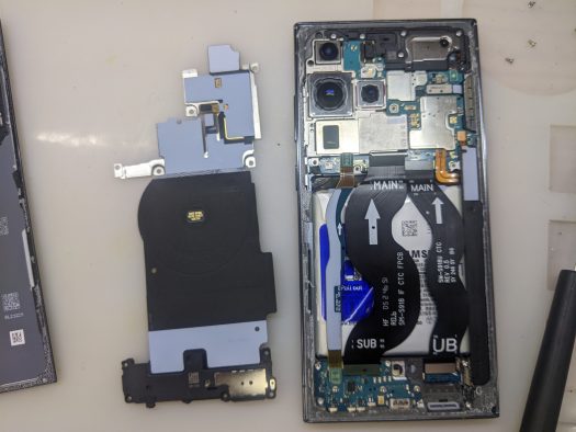 Galaxy s23 Ultra バッテリー交換│iPhixxLabo 福生店