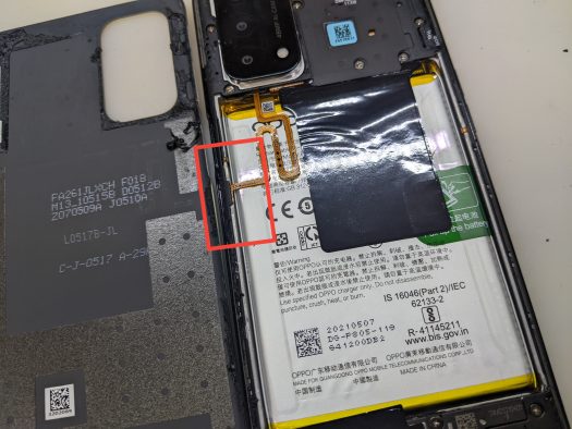 OPPO A54 5Gバッテリー交換│iPhixxLabo 福生店